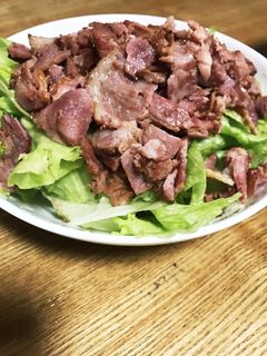 ベーコンレタスサラダ-レシピのメイン写真