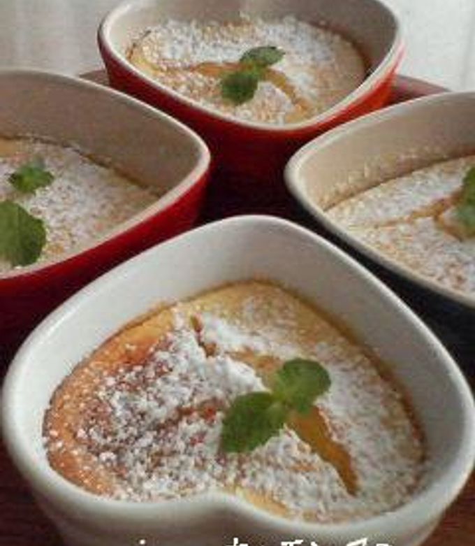 ふわんふわんっ♫♬ チーズスフレ by あいちび 【クックパッド】 簡単