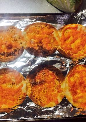 【簡単おつまみ】 明太マヨ×餃子の皮-レシピのメイン写真