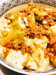 【簡単】キムチde麻婆豆腐?-レシピのメイン写真