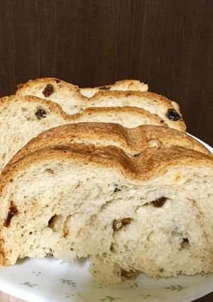 ホームベーカリーでレーズンくるみパン-レシピのメイン写真
