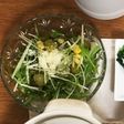 洋風 水菜の変わり種サラダ