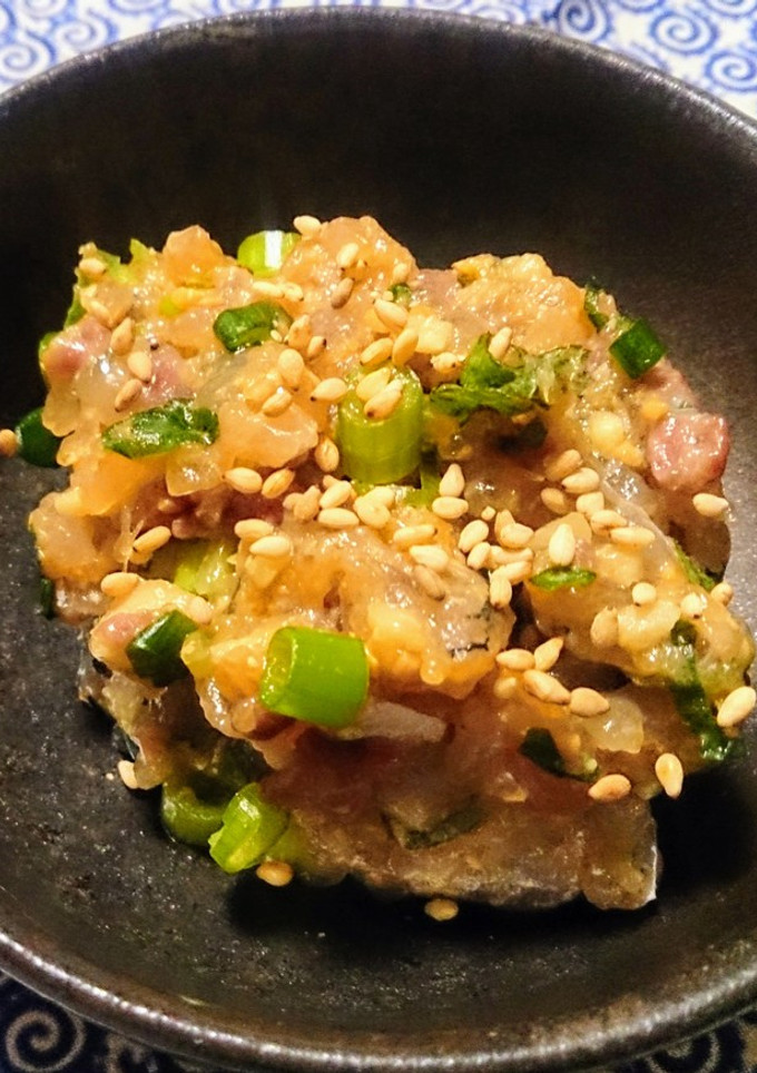 ☆10分で完成・美味☆鯵のなめろう-レシピのメイン写真