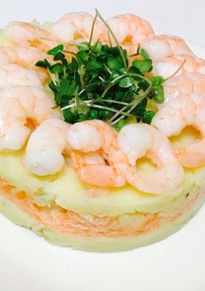 じゃがいもとサーモンのセルクル-レシピのメイン写真