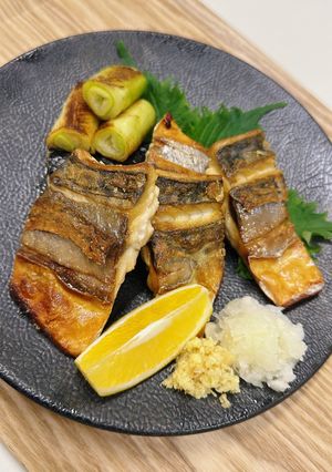 皮パリ！お店でやってた『ノル鯖の塩焼き』-レシピのメイン写真