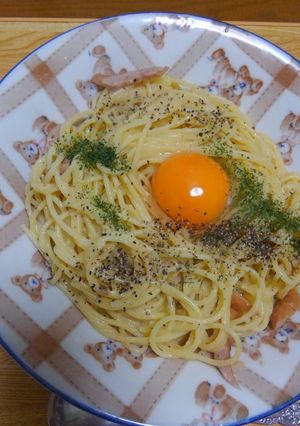 卵とチーズのシンプルスパゲティ-レシピのメイン写真
