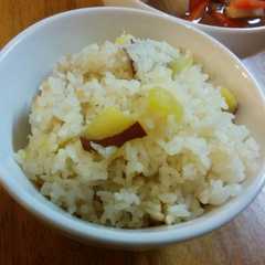 รูปของ さつまいもの炊き込みご飯❤