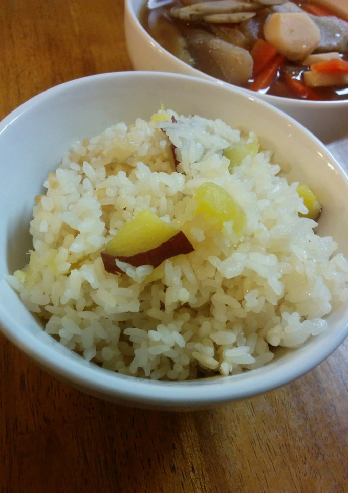 さつまいもの炊き込みご飯❤-レシピのメイン写真