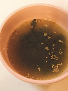 焼肉屋さんの味♪わかめスープ!!!-レシピのメイン写真
