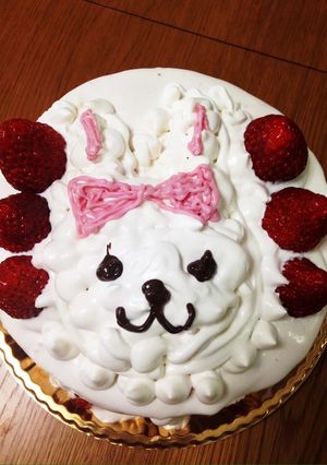 【乳卵不用】プリキュア☆アラモードケーキ-レシピのメイン写真