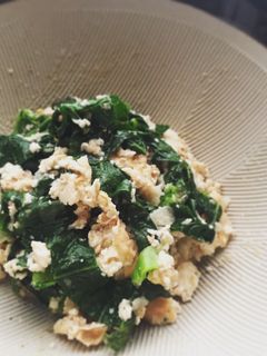 高菜の厚揚げ白和え-レシピのメイン写真