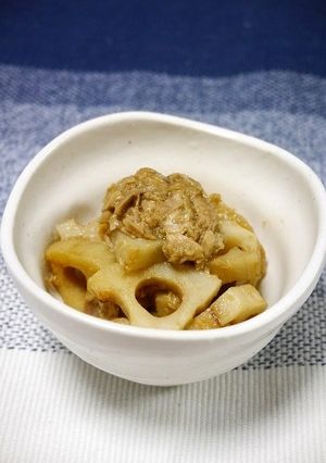 レンジで簡単！たっぷりツナ蓮根-レシピのメイン写真