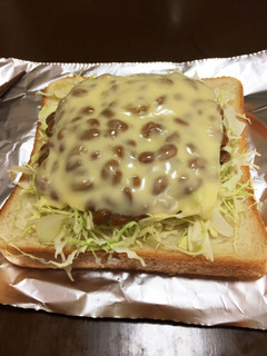 簡単、納豆ピザ!-レシピのメイン写真
