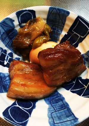 照り照りとろとろ〜♡フライパンで角煮-レシピのメイン写真
