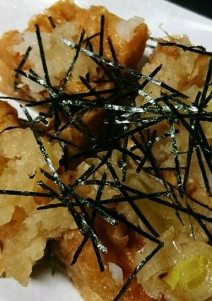 簡単！時短！厚揚げでまるで揚げ出し豆腐-レシピのメイン写真
