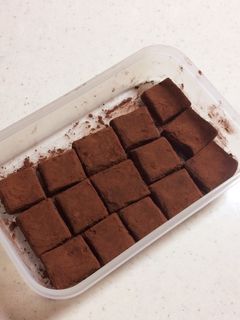 ❁生チョコ 綺麗に剥がす方法❁-レシピのメイン写真