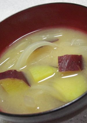 癒し系☆素材の甘さを味わう味噌汁♪-レシピのメイン写真
