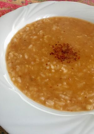 レンズ豆とお米のスープ☆トルコ-レシピのメイン写真