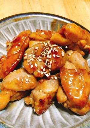 簡単!絶品!鶏もも肉の照り焼き-レシピのメイン写真