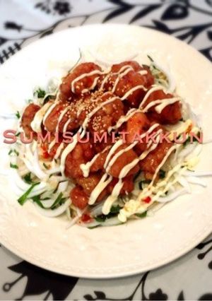 新玉ねぎとシソでサッパリ唐揚げ☆-レシピのメイン写真