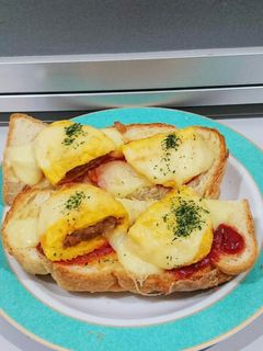 冷食オムレツでチーズトースト-レシピのメイン写真