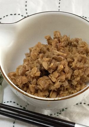 裏技？冷凍納豆で☆作りやすい挽き割り納豆-レシピのメイン写真