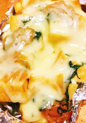 のせて焼くだけ！厚揚げのチーズ焼き-レシピのメイン写真