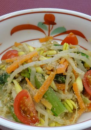 【高齢者】豆もやしのナムル-レシピのメイン写真