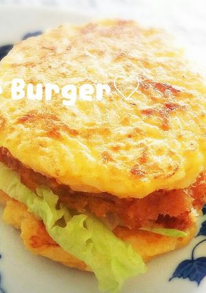 カツカレーアレンジ☆ライスバーガー-レシピのメイン写真
