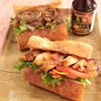 フランスパンのサンドイッチ