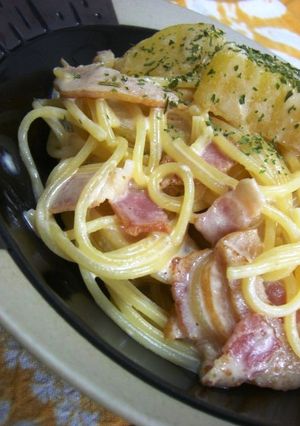ジャーマン☆オイマヨパスタ(・∀・)-レシピのメイン写真