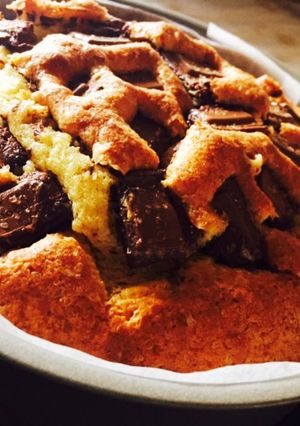 バナナとピーナッツバターのパウンドケーキ-レシピのメイン写真
