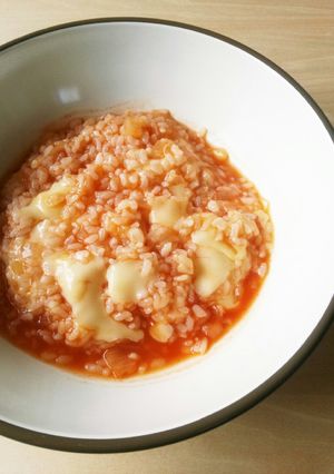 チーズ好きの簡単ランチ✱トマチーリゾット-レシピのメイン写真