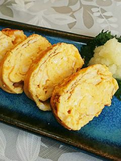簡単 玉子とうふでフワッフワ♪だし巻き卵-レシピのメイン写真