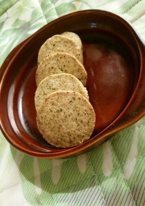 トースターでできる♪ほうじ茶クッキー-レシピのメイン写真
