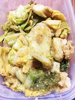常備菜♪味噌でこくうまキャベツゴマ和え♡-レシピのメイン写真