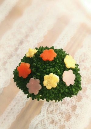 簡単♪お花見弁当に♪花満開なブロッコリー-レシピのメイン写真