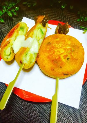 アボカドとチーズがとろ〜り♪芋もち-レシピのメイン写真