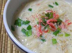 じんわり優しい＾＾とうにゅうめん-レシピのメイン写真