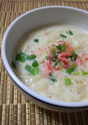 じんわり優しい＾＾とうにゅうめん-レシピのメイン写真