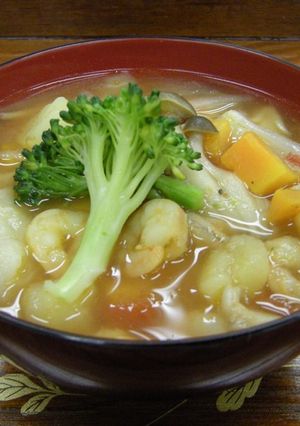 トマト味のすいとん-レシピのメイン写真