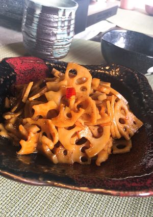 ご飯が進むくん♫レンコンの味噌キンピラ-レシピのメイン写真
