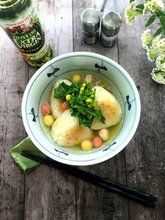オリーブオイル香る焼きおにぎり茶漬け-レシピのメイン写真