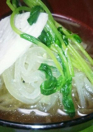 大根で麺 [鶏スープ] 減塩-レシピのメイン写真