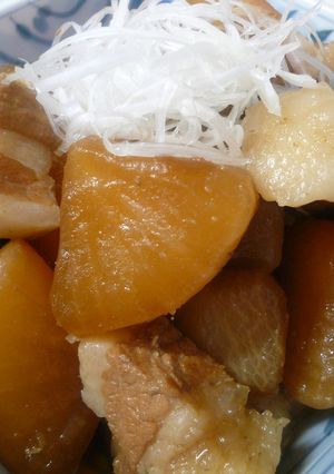 豚バラと大根のこってり煮♪-レシピのメイン写真