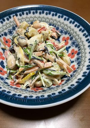 カラフル野菜❁大人のマカロニサラダ-レシピのメイン写真