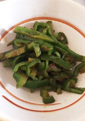 ピーマンの炒め煮-レシピのメイン写真
