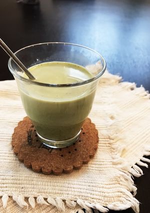 お家で簡単*スタバ風抹茶ラテ-レシピのメイン写真