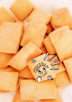 簡単☆軽〜い！サックサク型抜きクッキー☆-レシピのメイン写真