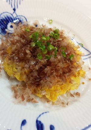 ふわふわ卵に鰹節-レシピのメイン写真